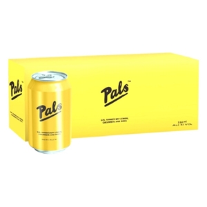 PALS Gin, Lemon, Cucumber & Soda 10pk 330ml cans